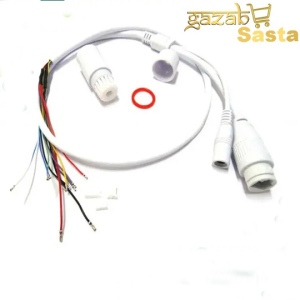 JC70_ip camera 9 pin cable with waterproof connector cap terminal cover protector